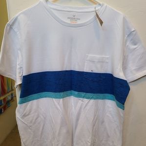 American Eagle Striped Tee. NWT. XL.